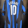 INTER MILAN ADRIANO 2005-2006 ORIGINAL JERSEY Size L