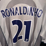 PSG PARIS SAINT GERMAIN RONALDINHO 2001-2002 ORIGINAL JERSEY SIZE XL