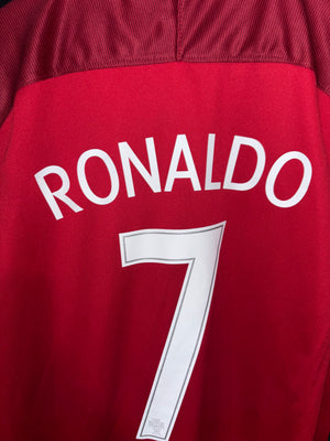 PORTUGAL RONALDO 2016-2017 ORIGINAL JERSEY Size L