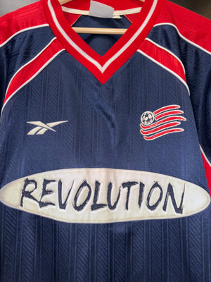 NEW ENGLAND REVOLUTION 1997-1998 ORIGINAL JERSEY Size L