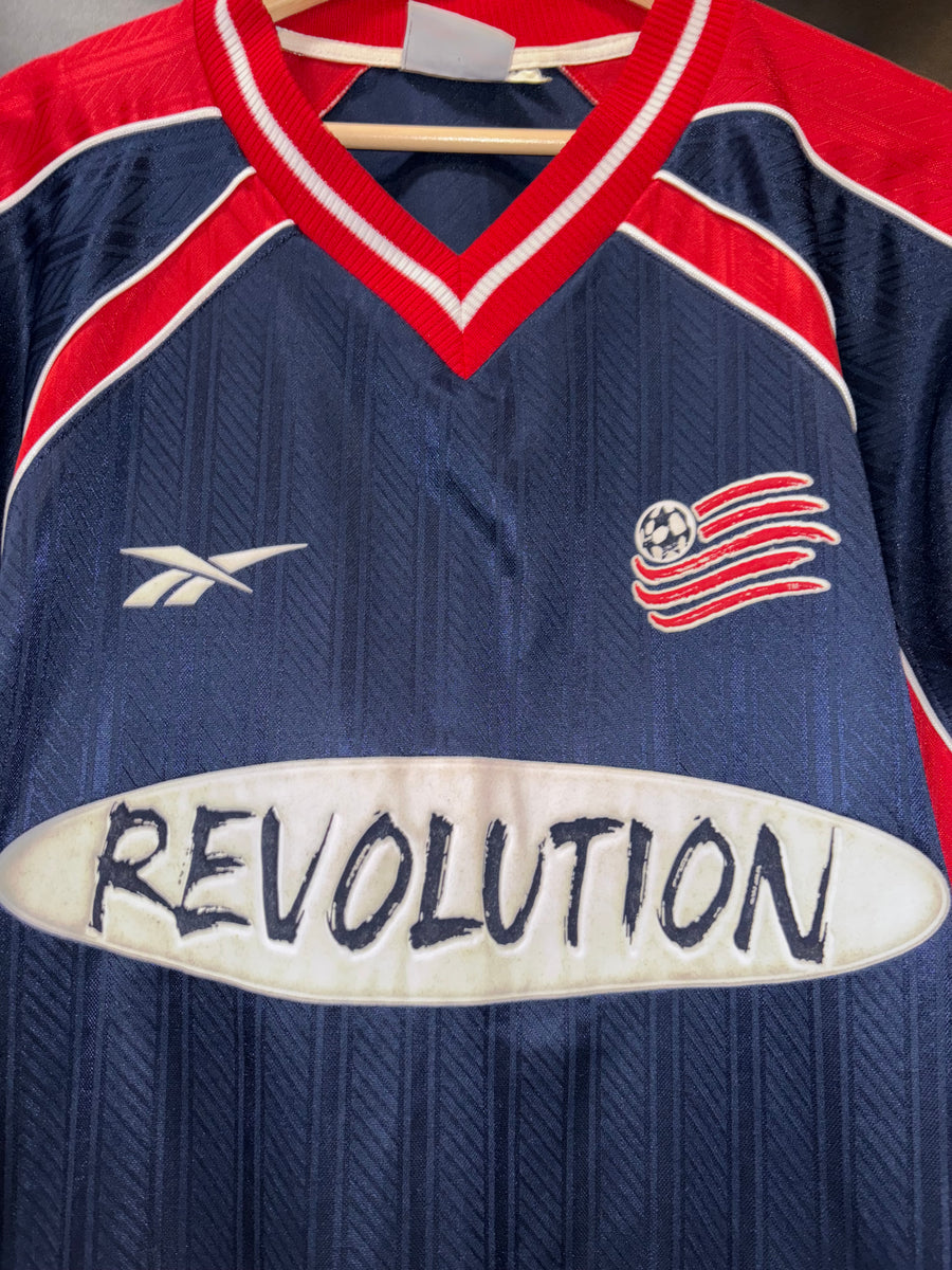 NEW ENGLAND REVOLUTION 1997-1998 ORIGINAL JERSEY Size L