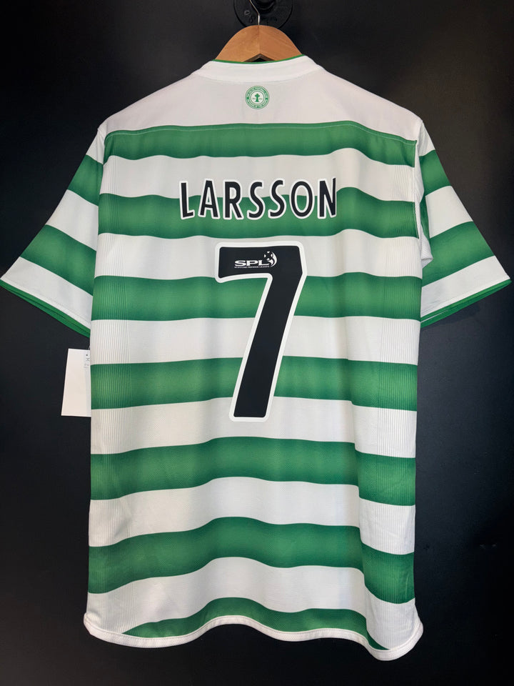 CELTIC LARSSON 2003-2004 ORIGINAL JERSEY SIZE M