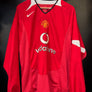 MANCHESTER UNITED RONALDO 2004-2005 ORIGINAL JERSEY Size L