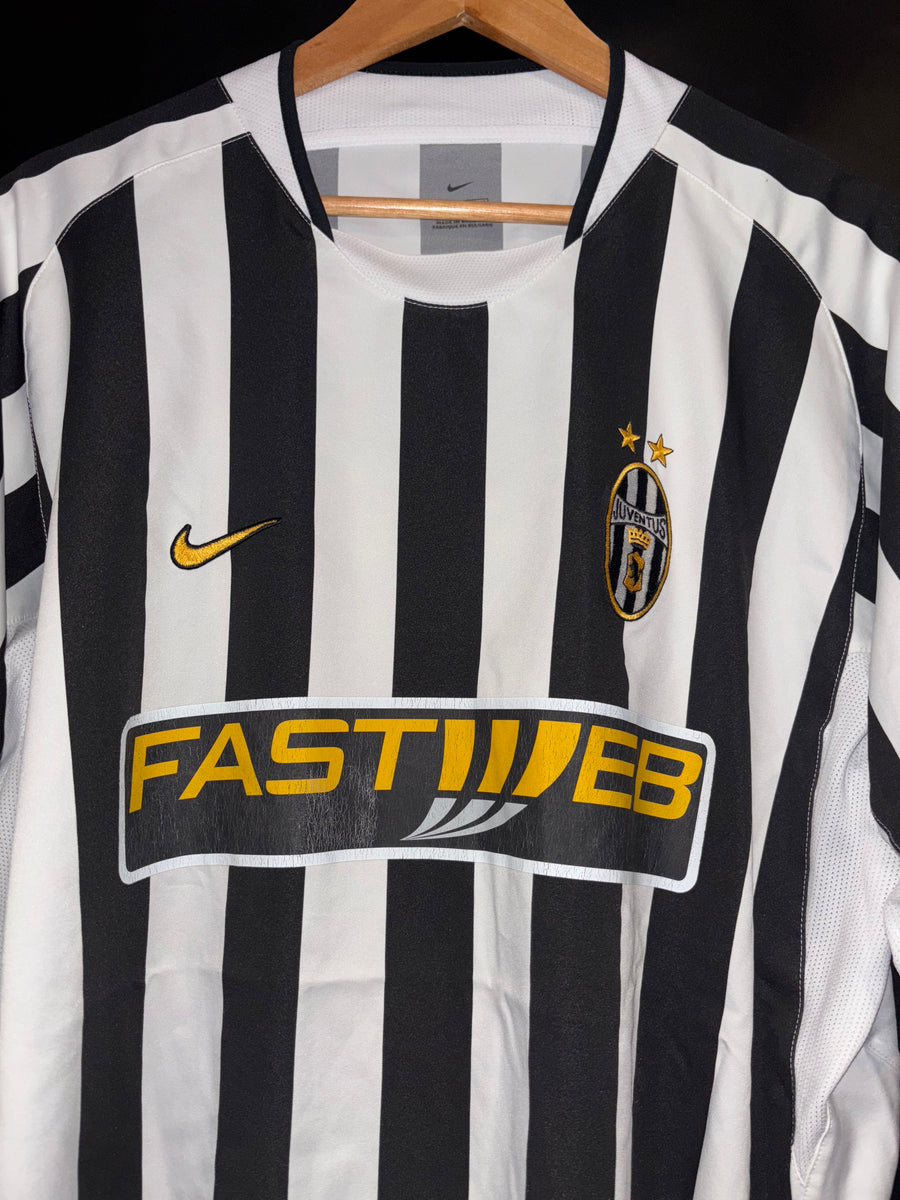 JUVENTUS DEL PIERO 2003-2004 ORIGINAL JERSEY Size XL