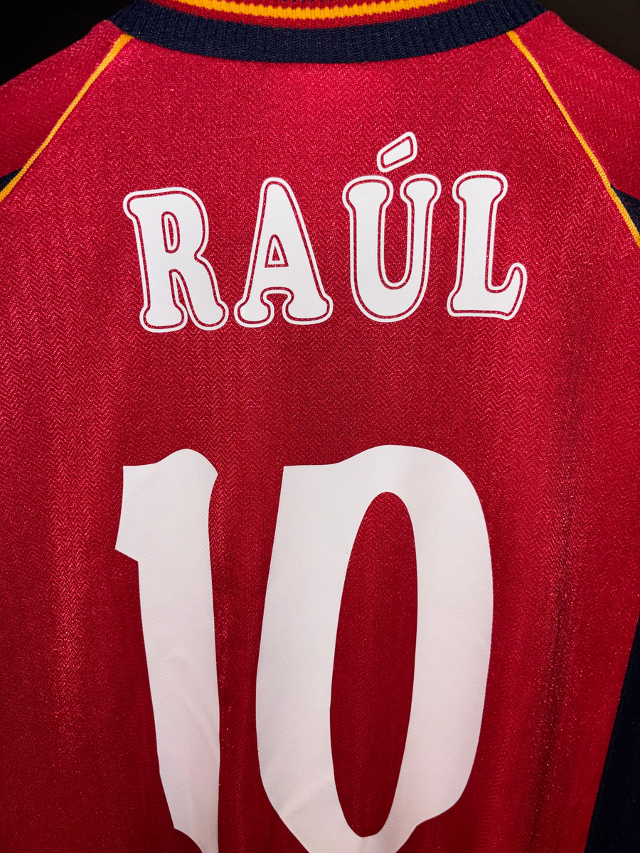 SPAIN RAUL 1998-1999 ORIGINAL JERSEY Size L
