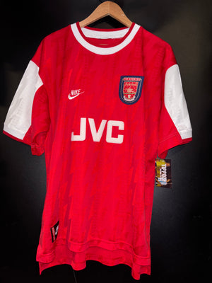 ARSENAL WRIGHT 1995-1996 ORIGINAL JERSEY Size XL