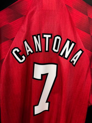 MANCHESTER UNITED CANTONA 1996-1997 ORIGINAL JERSEY Size XL
