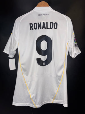 REAL MADRID RONALDO 2009-2010 ORIGINAL JERSEY Size M