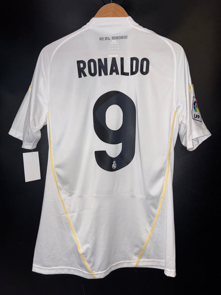 REAL MADRID RONALDO 2009-2010 ORIGINAL JERSEY Size M