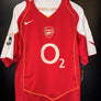 ARSENAL HENRY 2004-2005 ORIGINAL JERSEY Size L