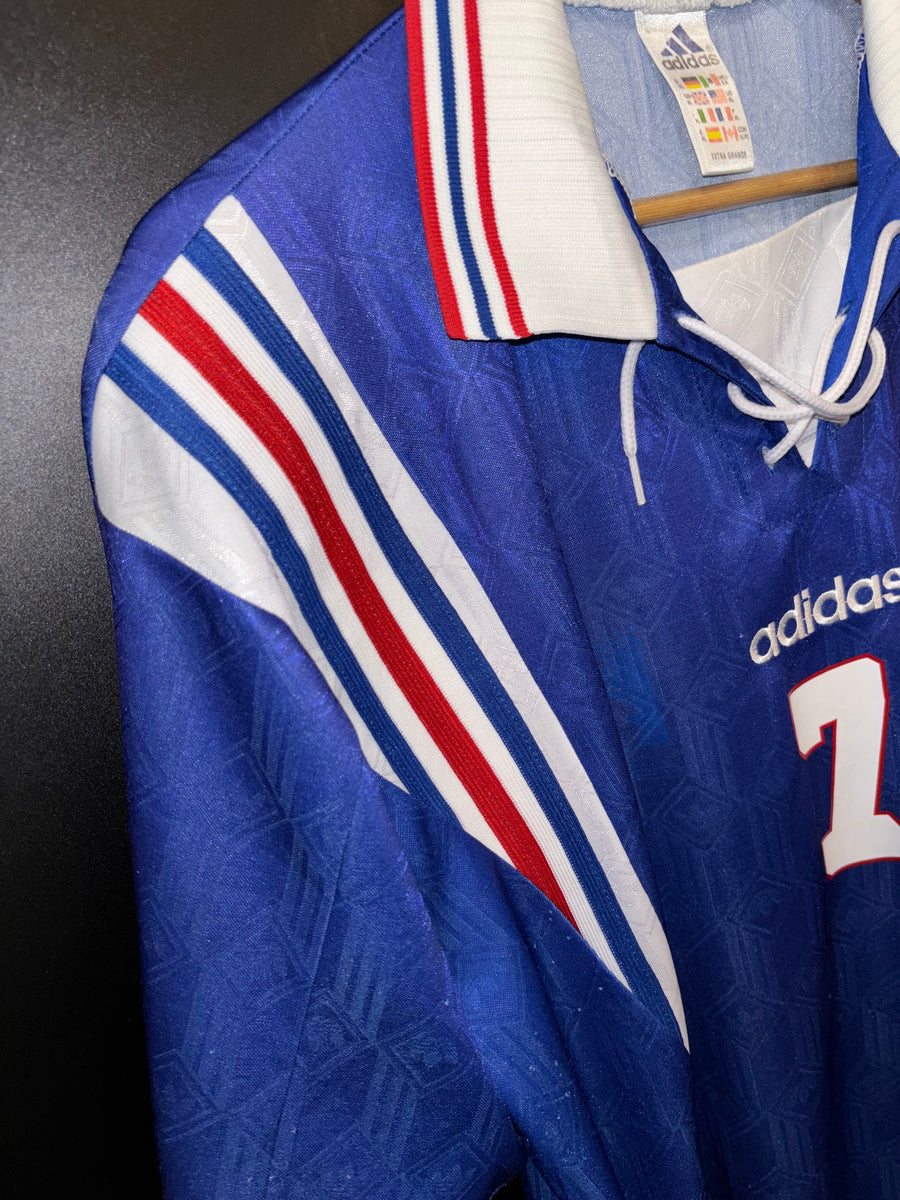 FRANCE DESCHAMPS 1996-1997 ORIGINAL JERSEY Size XL