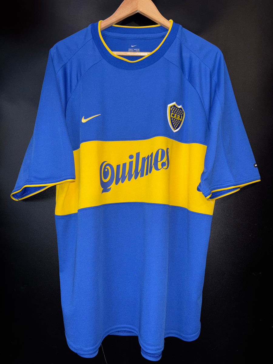 BOCA JUNIORS RIQUELME 2000-2001 ORIGINAL JERSEY Size XL