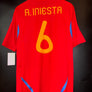 SPAIN INIESTA 2011-2012 ORIGINAL JERSEY Size L