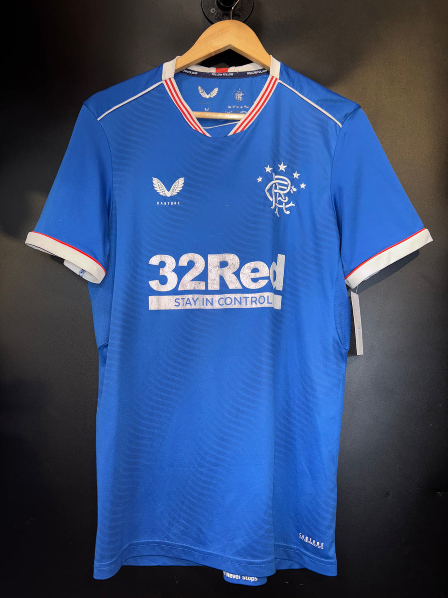 GLASGOW RANGERS 2020-2021 ORIGINAL JERSEY Size M