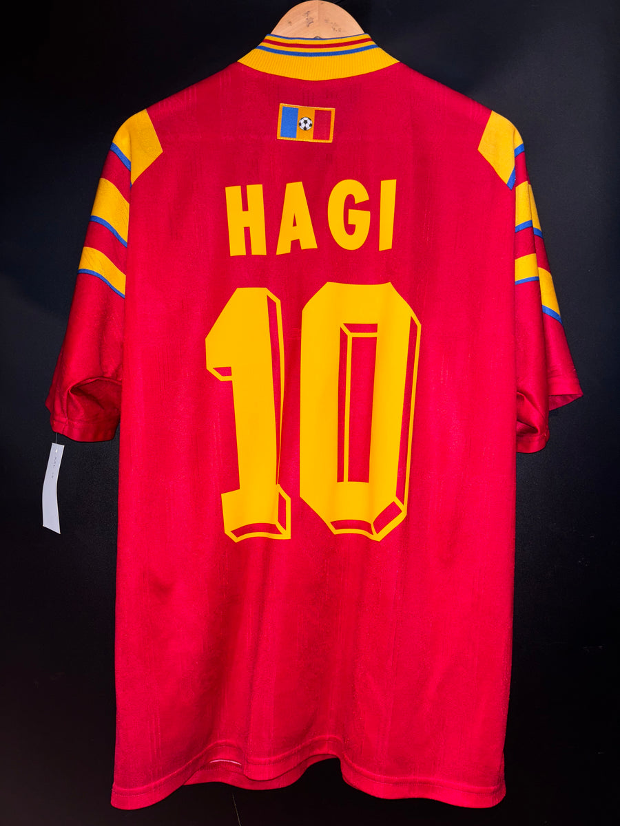 ROMANIA HAGI 1996-1997 ORIGINAL JERSEY Size 2XL