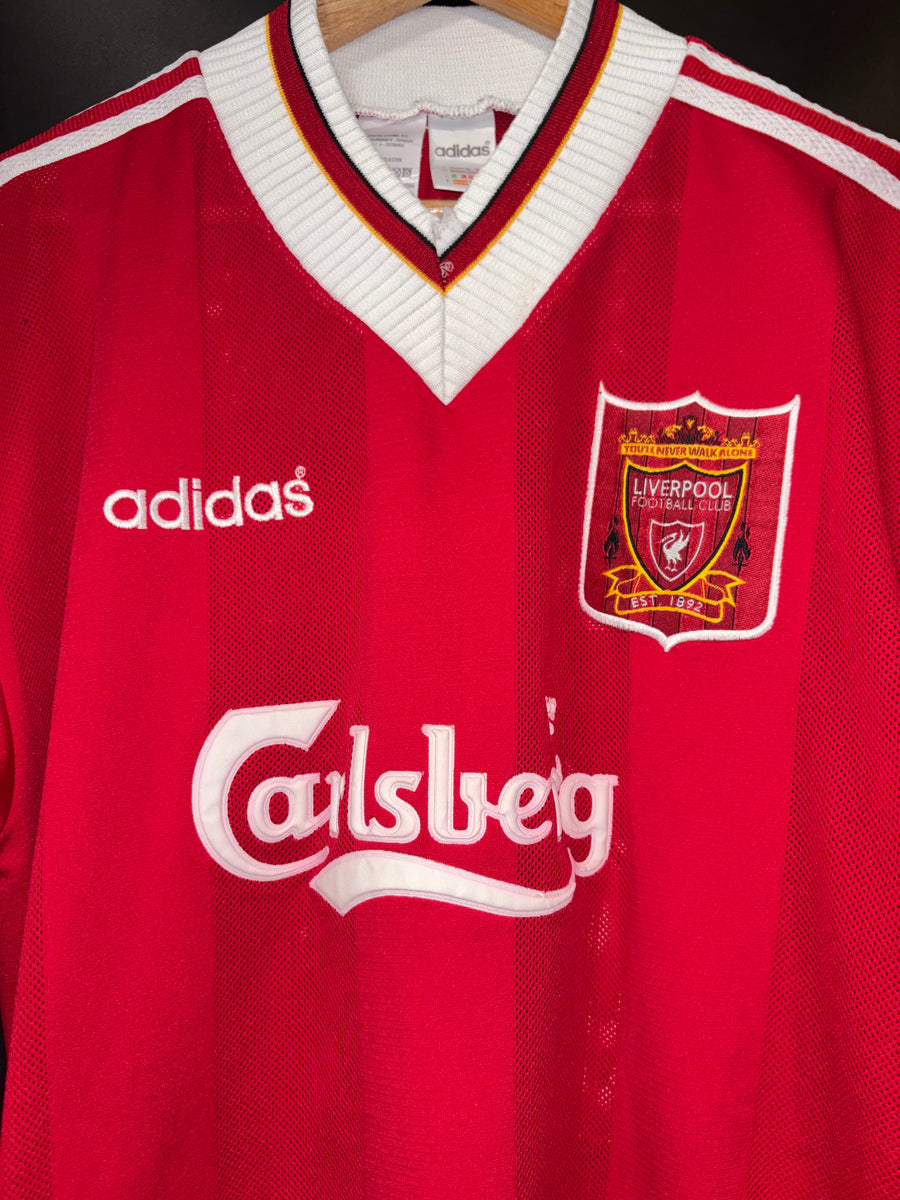 LIVERPOOL FOWLER 1995-1996 ORIGINAL JERSEY Size L