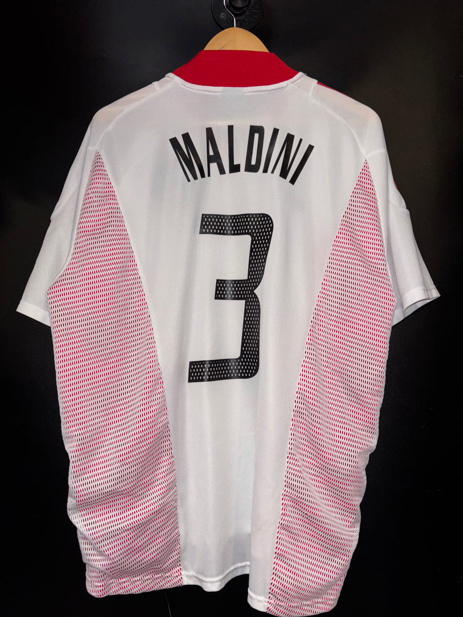 AC MILAN MALDINI 2002-2003 ORIGINAL JERSEY Size XL