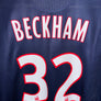 PSG PARIS SAINT GERMAIN BECKHAM 2013-2014 ORIGINAL PLAYER JERSEY SIZE L