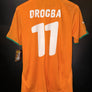 IVORY COAST DROGBA 2012-2013 ORIGINAL JERSEY Size M