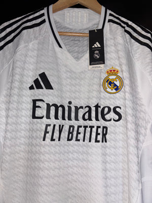 REAL MADRID MBAPPE 2024-2025 ORIGINAL PLAYER JERSEY Size XL