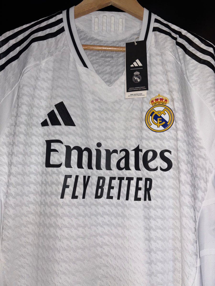 REAL MADRID MBAPPE 2024-2025 ORIGINAL PLAYER JERSEY Size XL