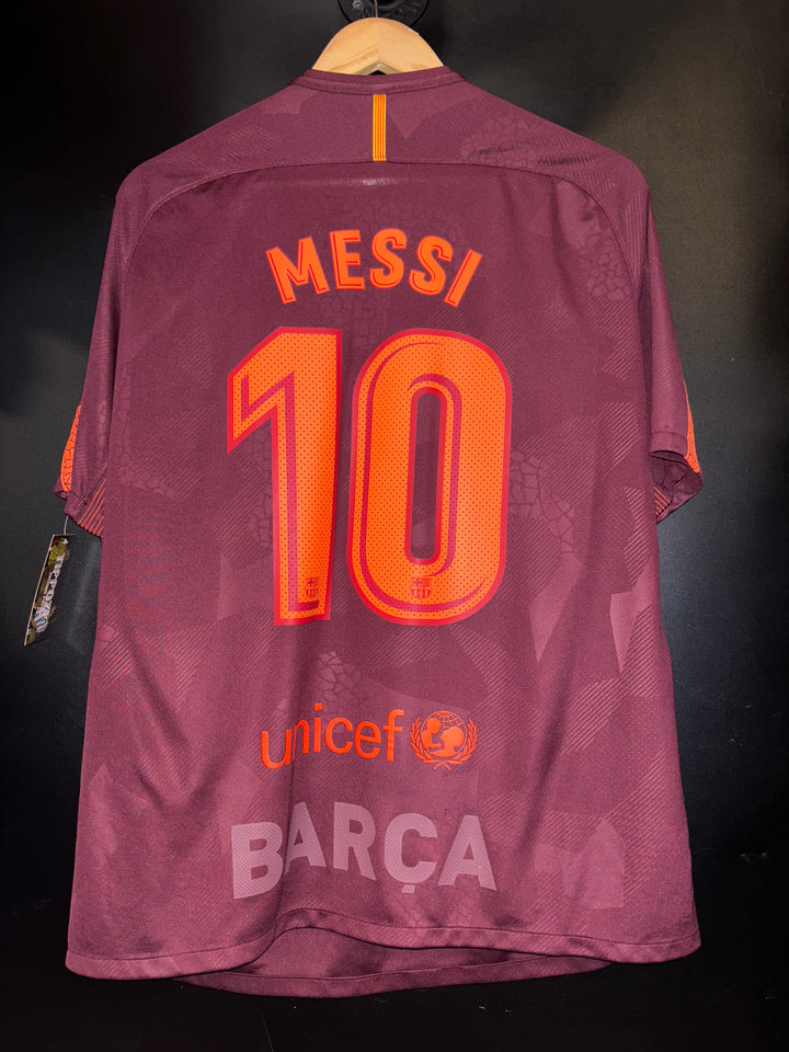 BARCELONA MESSI 2017-2018 ORIGINAL JERSEY Size L