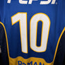 BOCA JUNIORS RIQUELME 2001-2002 ORIGINAL JERSEY Size S