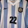 ARGENTINA RIQUELME 1999-2000 ORIGINAL JERSEY Size XL