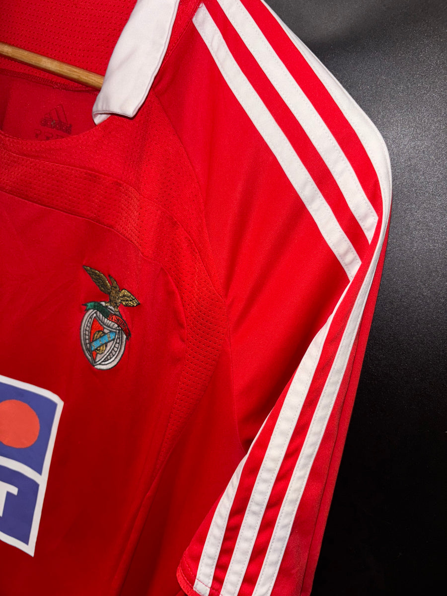 BENFICA DI MARIA 2007-2008 ORIGINAL JERSEY SIZE M
