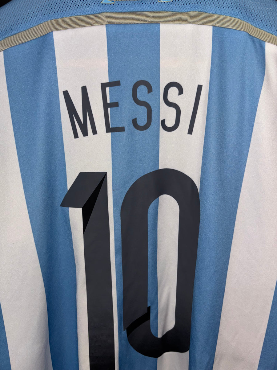 ARGENTINA MESSI 2014-2015 ORIGINAL JERSEY Size M