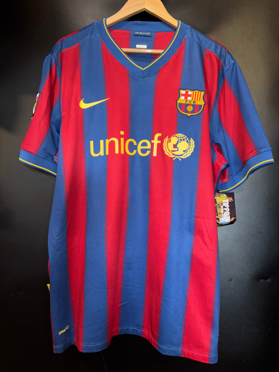BARCELONA MESSI 2010-2011 ORIGINAL JERSEY Size XL