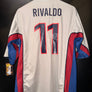 BARCELONA RIVALDO 1999-2000 ORIGINAL JERSEY Size XL