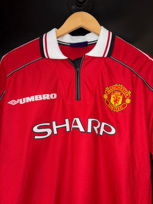 MANCHESTER UNITED BECKHAM 1999-2000 ORIGINAL JERSEY Size M