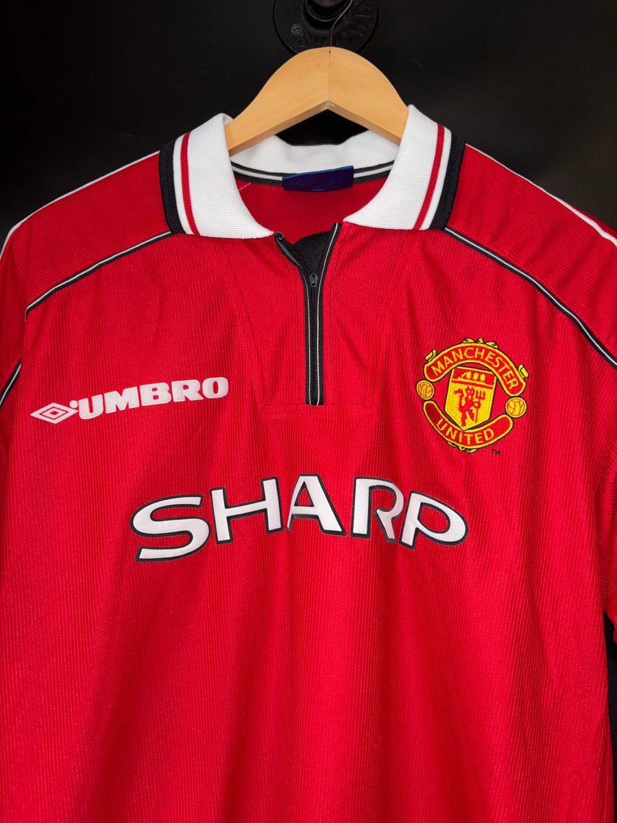 MANCHESTER UNITED BECKHAM 1999-2000 ORIGINAL JERSEY Size M