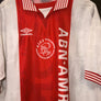 AJAX KLUIVERT 1996-1997 ORIGINAL JERSEY SIZE XL