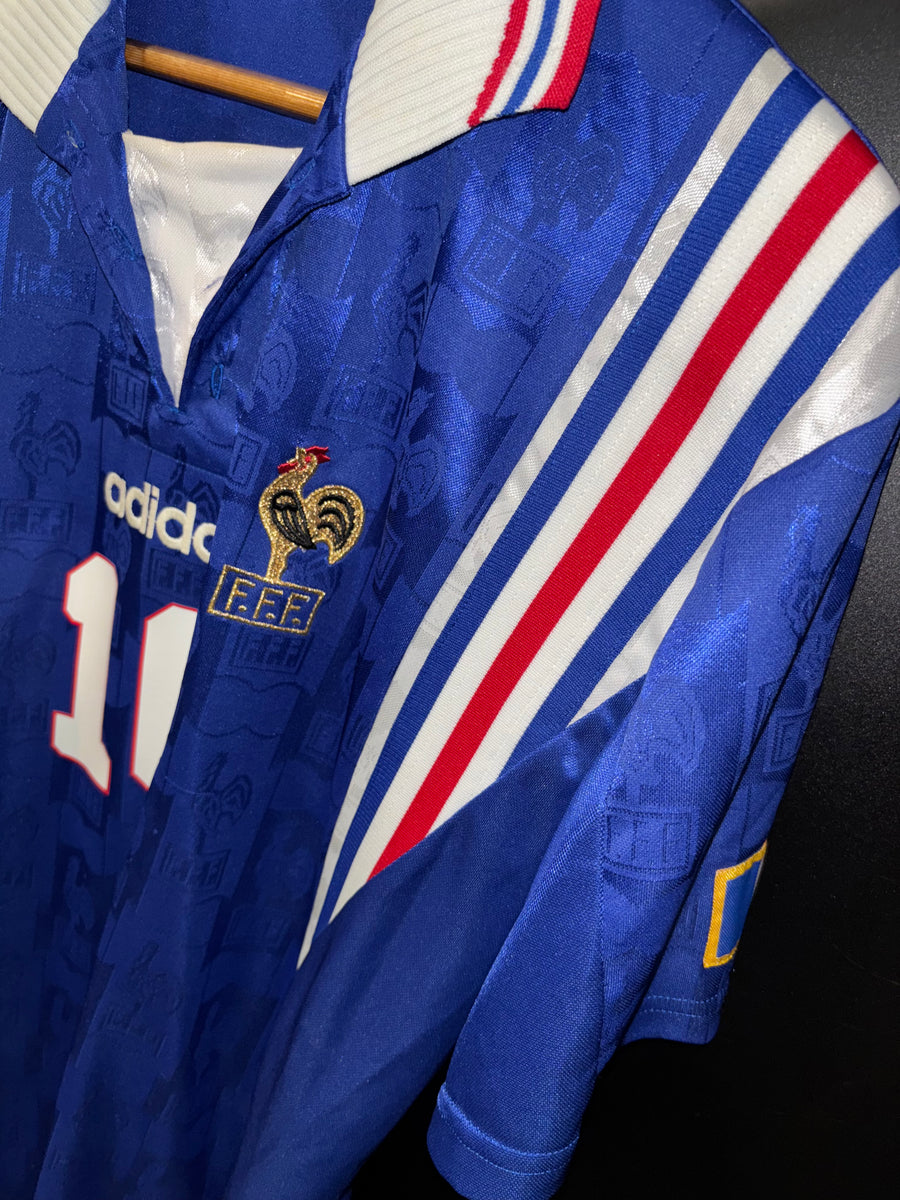 FRANCE ZIDANE 1996-1997 ORIGINAL JERSEY Size L