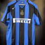 INTER MILAN ADRIANO 2004-2005 ORIGINAL JERSEY Size L
