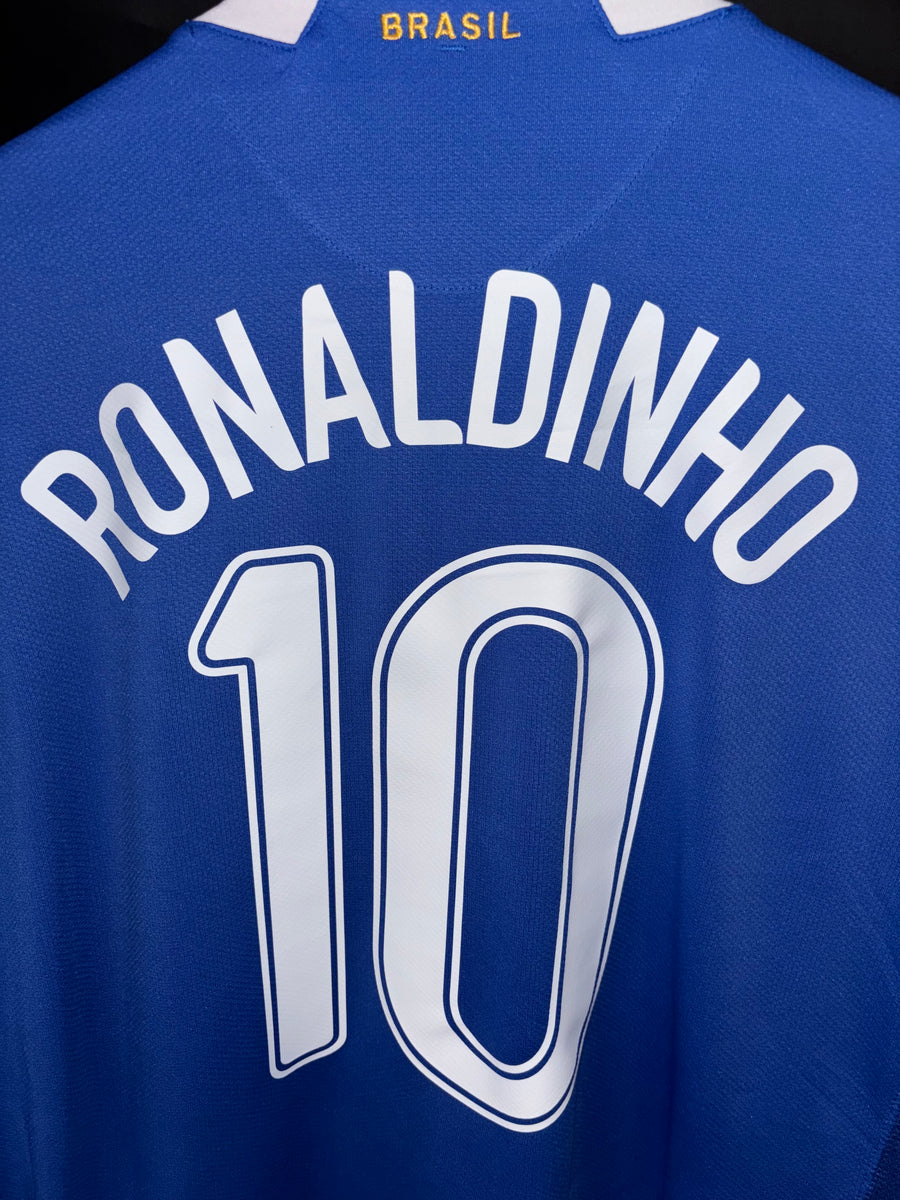 BRAZIL RONALDINHO 2006-2007 ORIGINAL JERSEY SIZE L