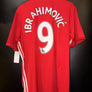 MANCHESTER UNITED IBRAHIMOVIC 2016-2017 ORIGINAL JERSEY Size XL