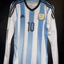 ARGENTINA MESSI 2014-2015 ORIGINAL JERSEY Size M