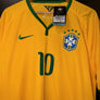 BRAZIL NEYMAR JR 2014-2015 ORIGINAL JERSEY SIZE XL