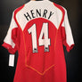 ARSENAL HENRY 2004-2005 ORIGINAL JERSEY Size L