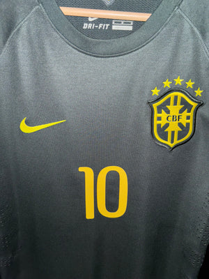BRAZIL NEYMAR JR 2014-2015 ORIGINAL PLAYER JERSEY SIZE M