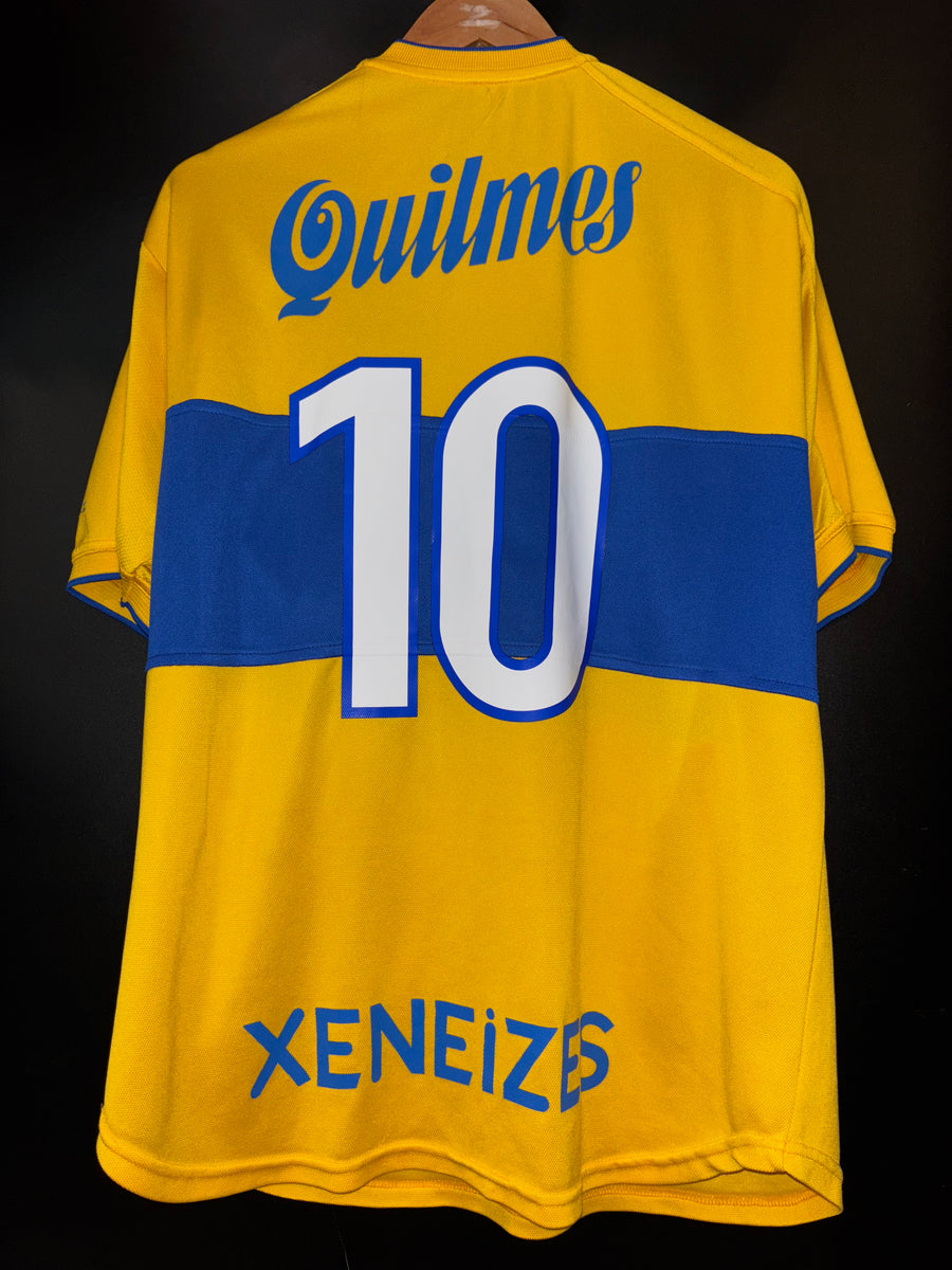 BOCA JUNIORS RIQUELME 2000-2001 ORIGINAL JERSEY Size L