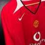 MANCHESTER UNITED RONALDO 2004-2005 ORIGINAL JERSEY Size XL