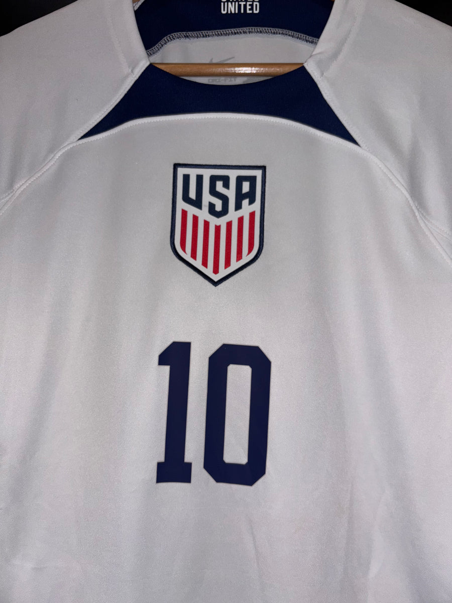 USA SOCCER USMNT PULISIC 2022-2023 ORIGINAL JERSEY Size M