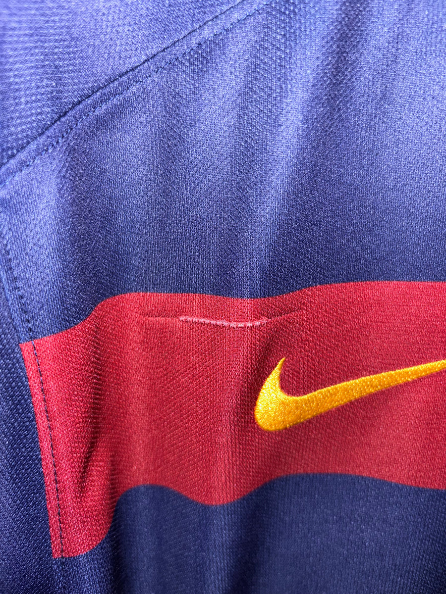 BARCELONA NEYMAR JR 2015-2016 ORIGINAL JERSEY Size XL