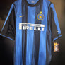 INTER MILAN RONALDO 2000-2001 JERSEY Size XL