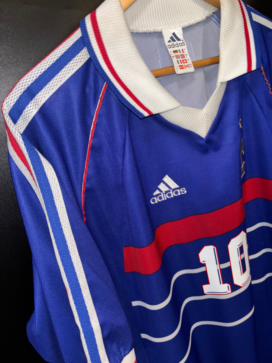 FRANCE ZIDANE 1998-1999 ORIGINAL JERSEY SIZE L