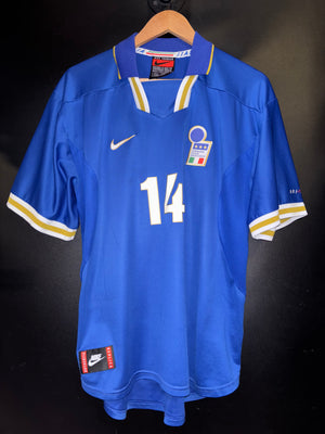 ITALY DEL PIERO 1996-1997 ORIGINAL JERSEY Size XL